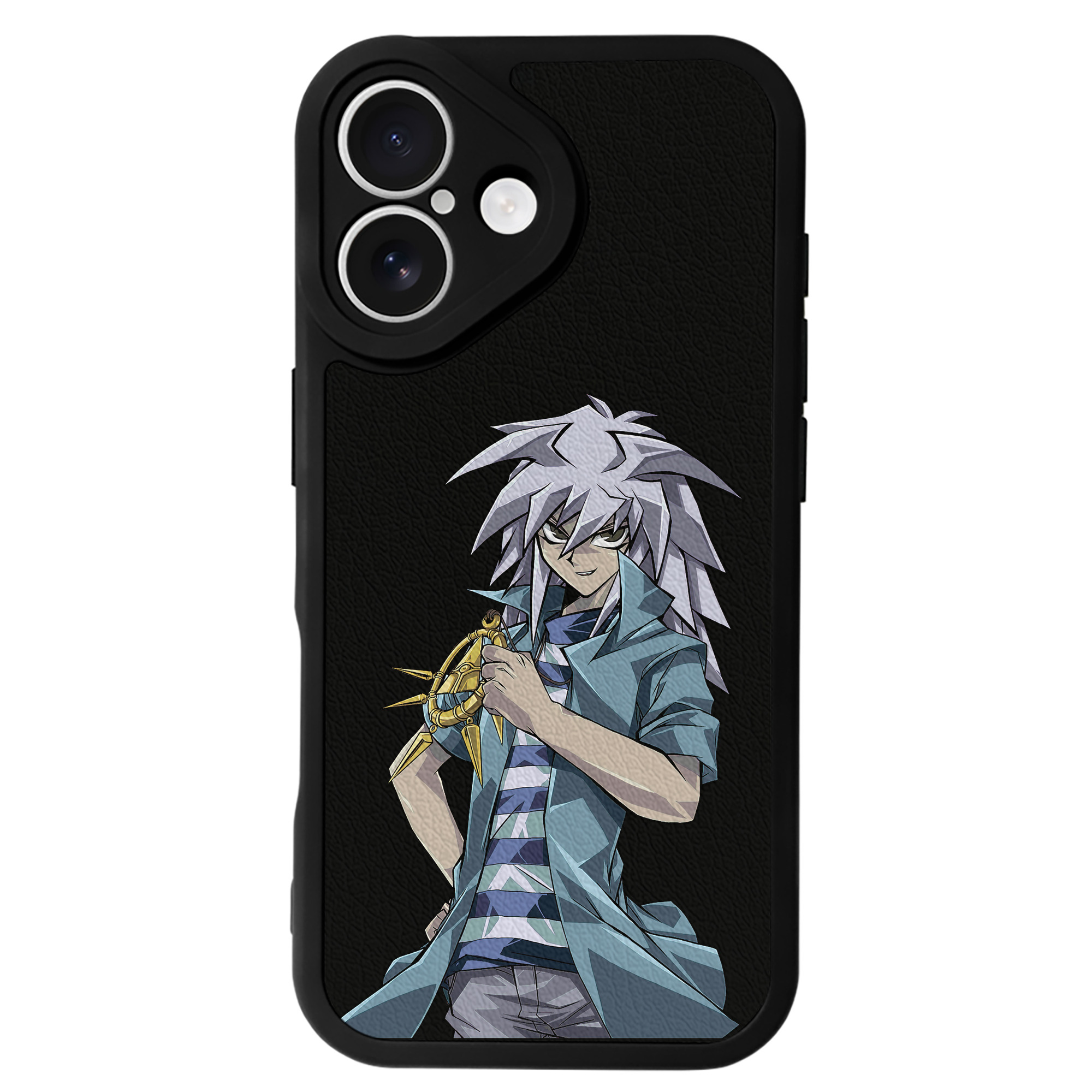 遊☆戯☆王 Yu-Gi-Oh! 【iPhone 16シリーズ対応】シリコンスマホケース（レザー調） 材質：シリコン